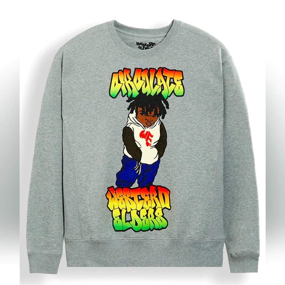 WESTERN ELDERS Stand Firm Crew Neck Sweatshirt